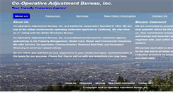 Desktop Screenshot of coopadj.com